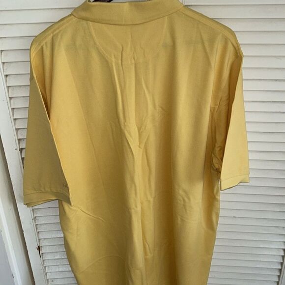 NWT Bobby Jones ⛳️ Players XL Polo New Sun 🌞 Yellow XL Green to Clubhouse 🍸 - Picture 13 of 17